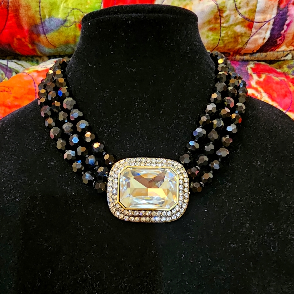 Heidi Daus Necklace and Bracelet with extender.